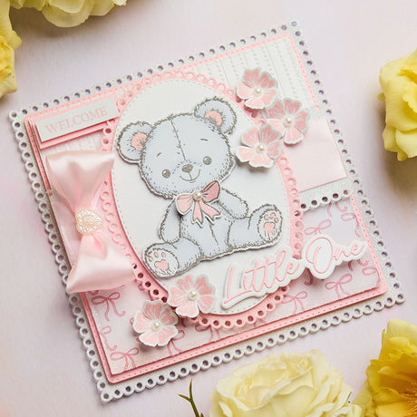 Chloes Creative Cards Metal Die Set - 8x8" Dainty Squares