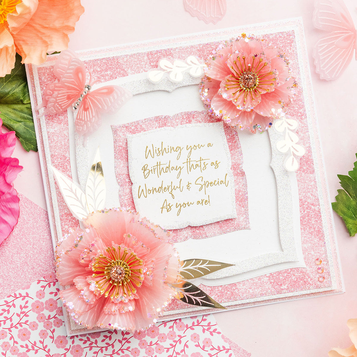 Chloes Creative Cards Metal Die Set - 8 x 8 Fancy Squares 3