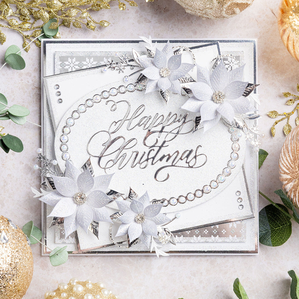 Chloes Creative Cards Metal Die Set –  8x8" Pearly Ovals