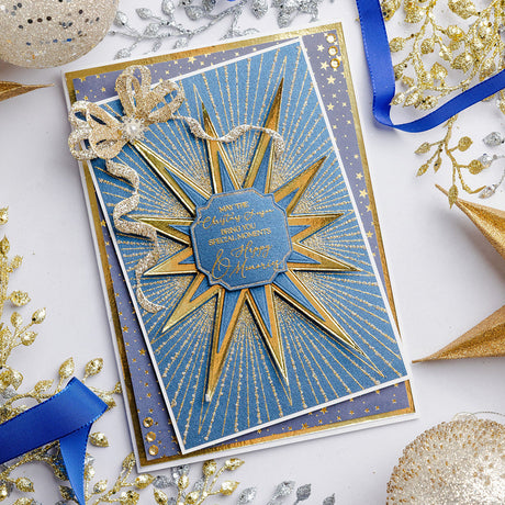 Chloe's Creative Cards Metal Die Set – Corner Ribbon Bow