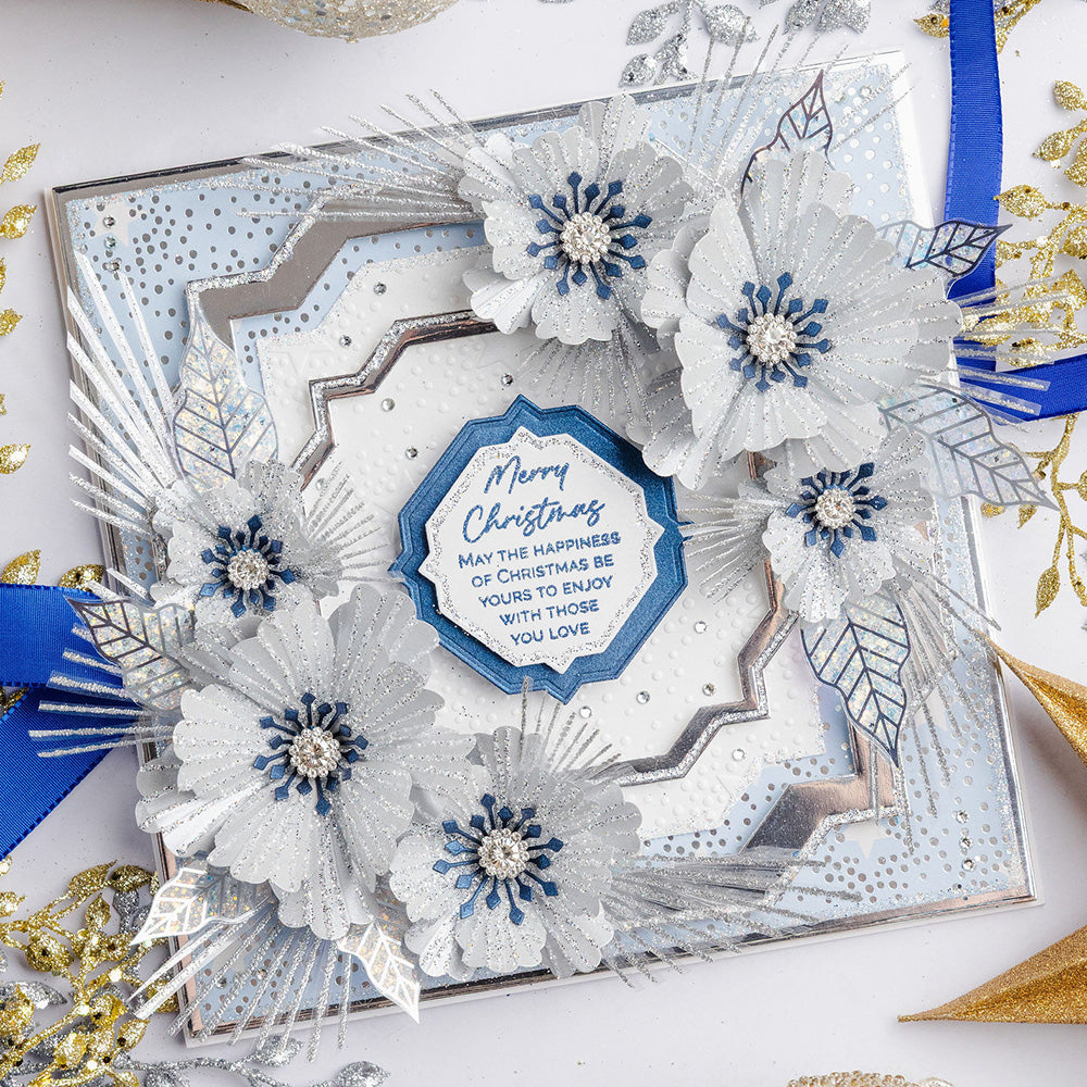 Chloes Creative Cards Metal Die Set –  8x8" Gilded Squares 4