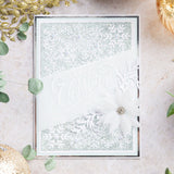 Chloe's Creative Cards Metal Die Set – Snowflake Background