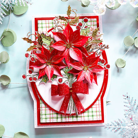 Chloe's Creative Cards Metal Die Set – Swirly Holly