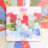 Chloe's Creative Cards 8x8 Designer Printed Paper Pad - Christmas Flowers and Foliage