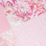 Chloe's Creative Cards 8x8 Designer Printed Paper Pad - Pretty Peonies