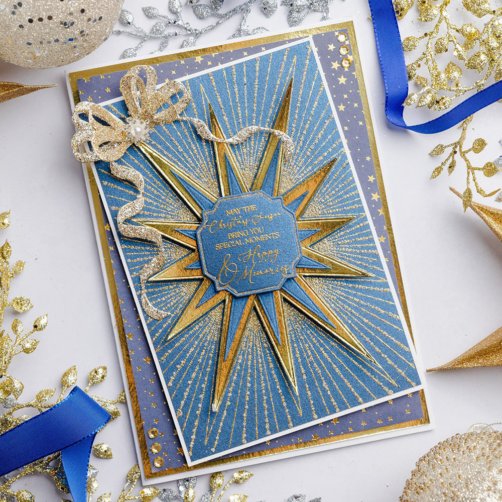 Chloe's Creative Cards Die & Stamp - (A5) Starlit Star