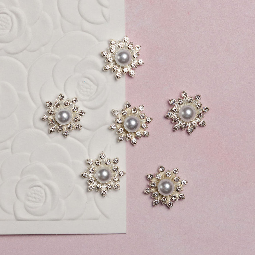 Chloes Creative Cards - Sparklers - Flower Sparklers Pearl