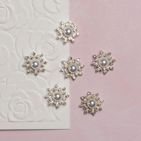 Chloes Creative Cards - Sparklers - Flower Sparklers Pearl