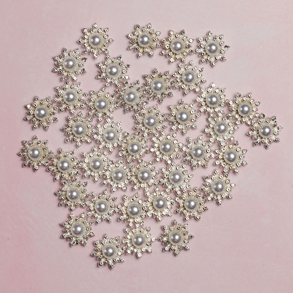 Chloes Creative Cards - Sparklers - Flower Sparklers Pearl