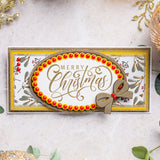 Chloe's Creative Cards Photopolymer Stamp Set (A7) - Merry Christmas & Holly