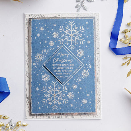 Chloe's Creative Cards Photopolymer Stamp Set (A6) - Snowflake Trails