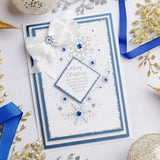 Chloe's Creative Cards Photopolymer Stamp Set (A6) - Snowflake Trails