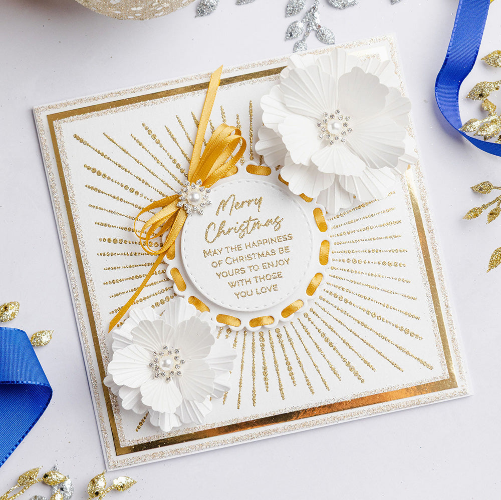 Chloe's Creative Cards Photopolymer Stamp Set (Square) - Starlit Square