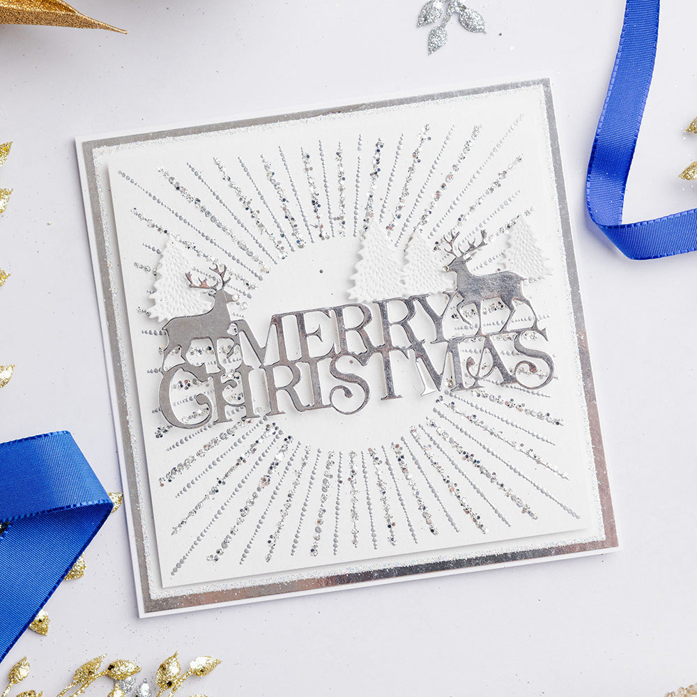 Chloe's Creative Cards Photopolymer Stamp Set (Square) - Starlit Square