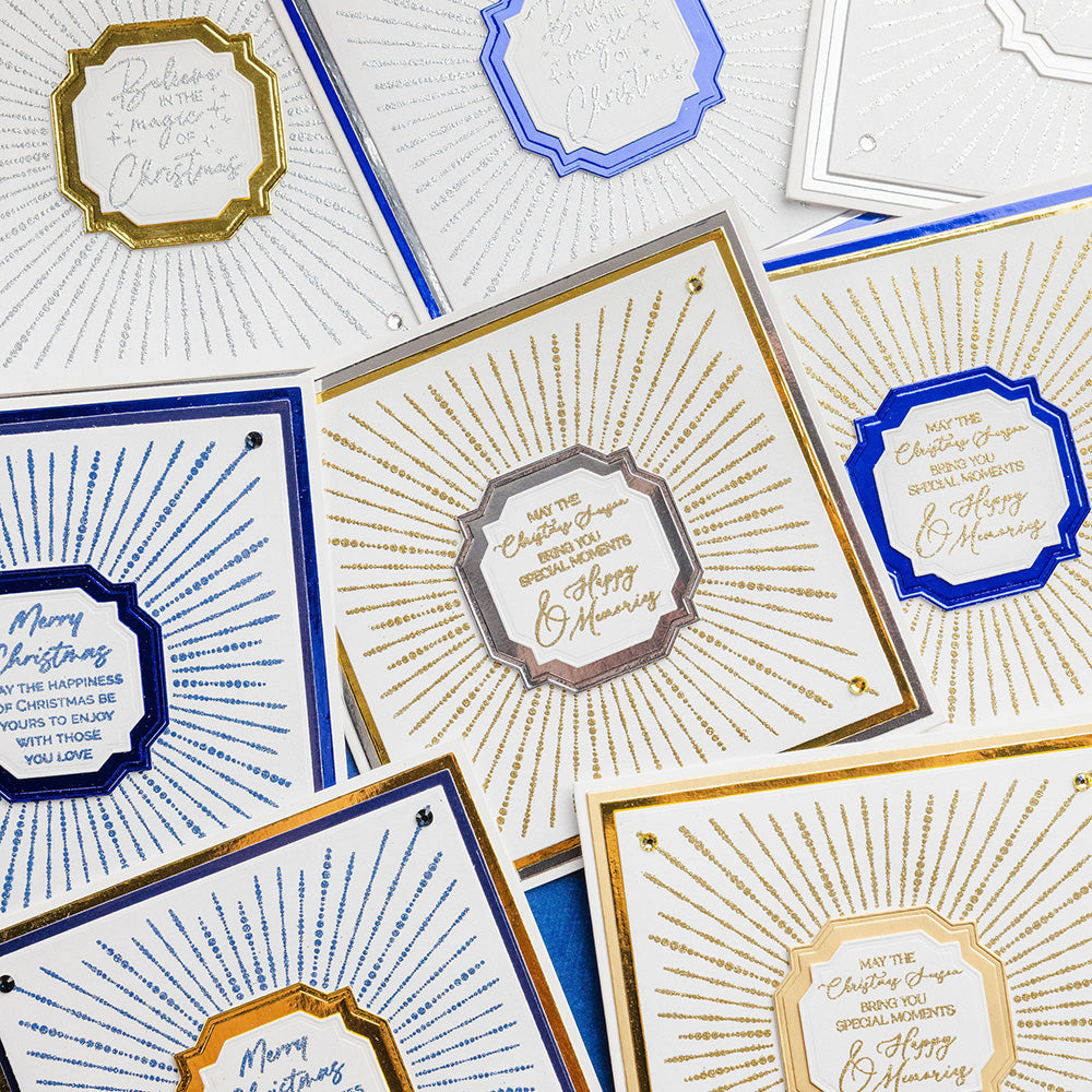Chloe's Creative Cards Photopolymer Stamp Set (Square) - Starlit Square