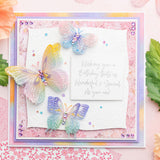 Chloe's Creative Cards Peony Collection 8x8 Embossing Folders and Metal Dies