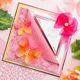 Chloe's Creative Cards Designer Printed Vellum Pad (5x7) - Delightful Butterfly Ombre