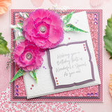 Chloe's Creative Cards Designer Printed Vellum Pad (5x7) - Pretty Peonies Ombre
