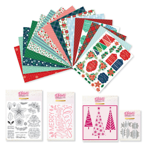 Chloes Creative Cards Box Kit 14 with Limited Edition Stamp