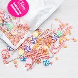 Chloes Creative Cards Clay Embellishment Mix - Candy Cane Lane