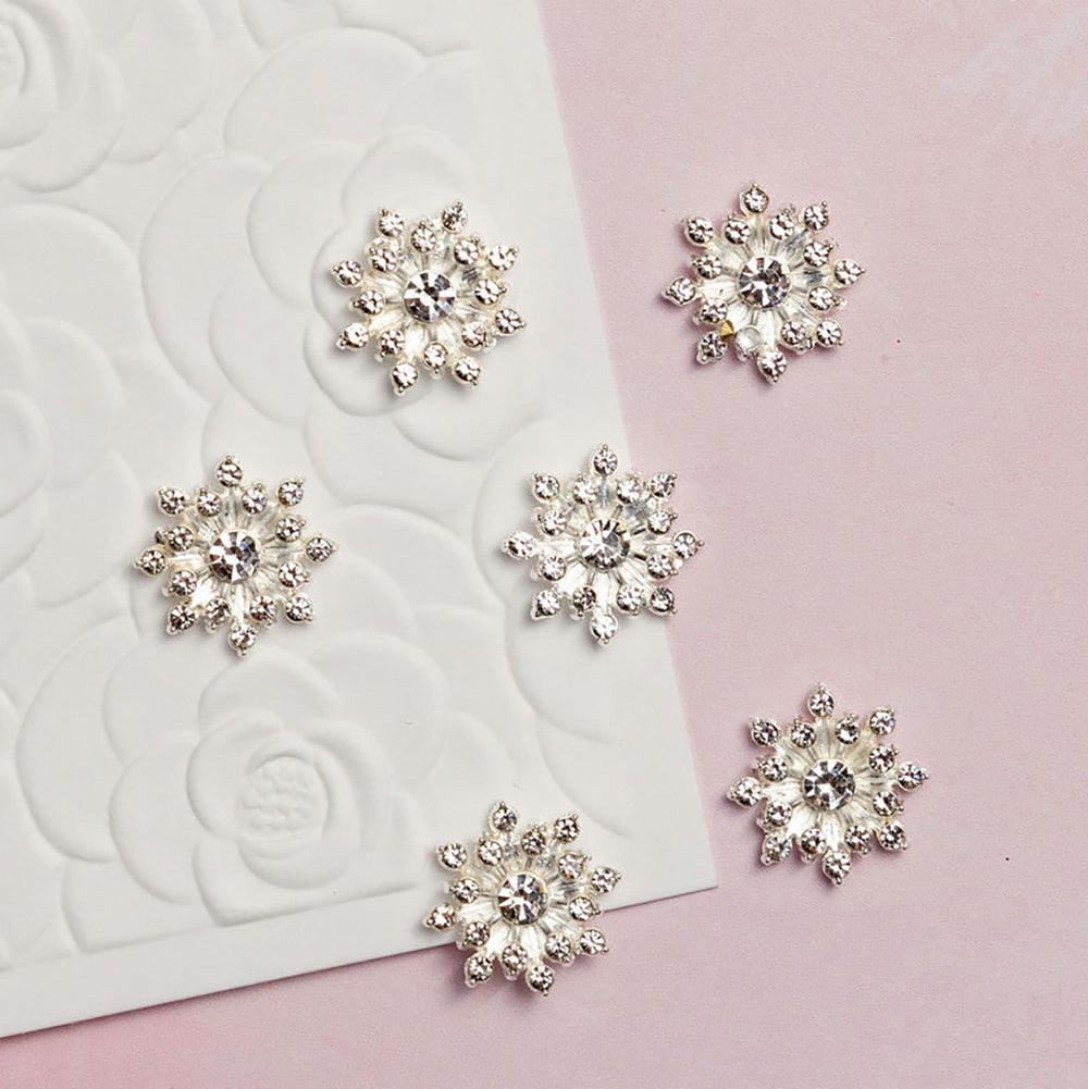 Chloes Creative Cards - Sparklers - Flower Sparklers Silver
