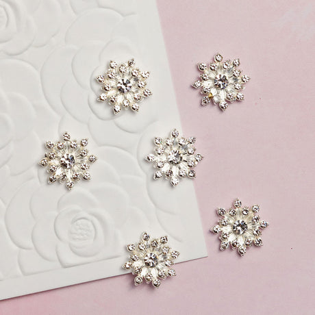 Chloes Creative Cards - Sparklers - Flower Sparklers Silver