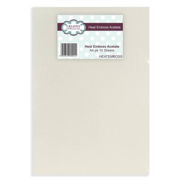Creative Expressions Heat Resistant Acetate - 10 sheets