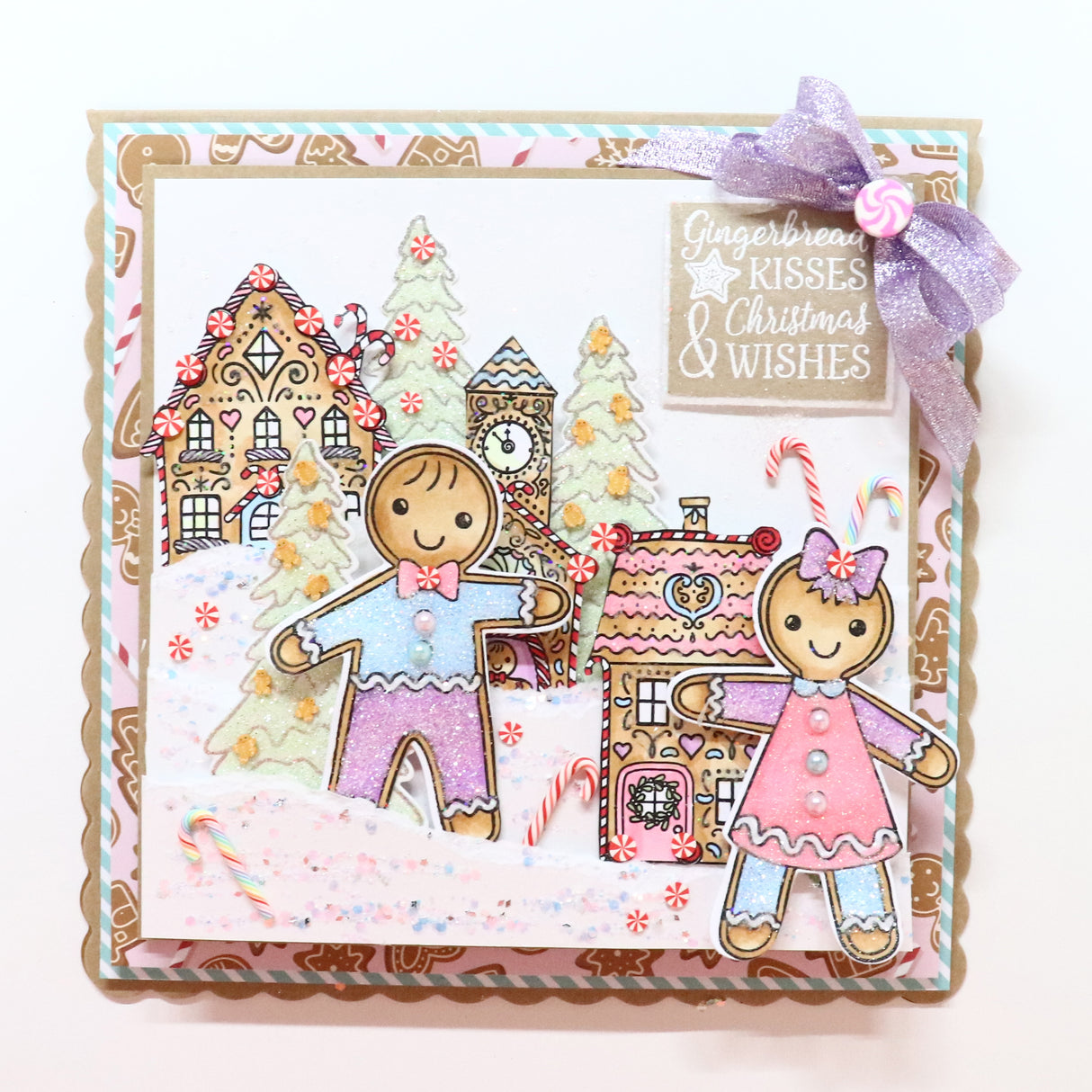 Chloes Creative Cards Die & Stamp Set - Gingerbread People