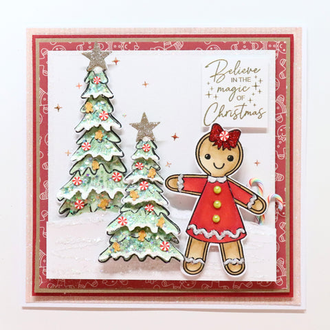 Chloes Creative Cards Die & Stamp Set - Snowy Tree