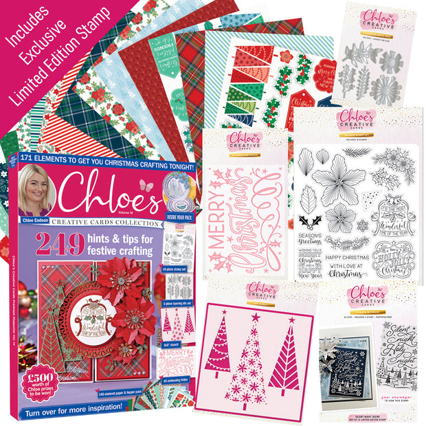 Chloes Creative Cards Box Kit 14 with Limited Edition Stamp