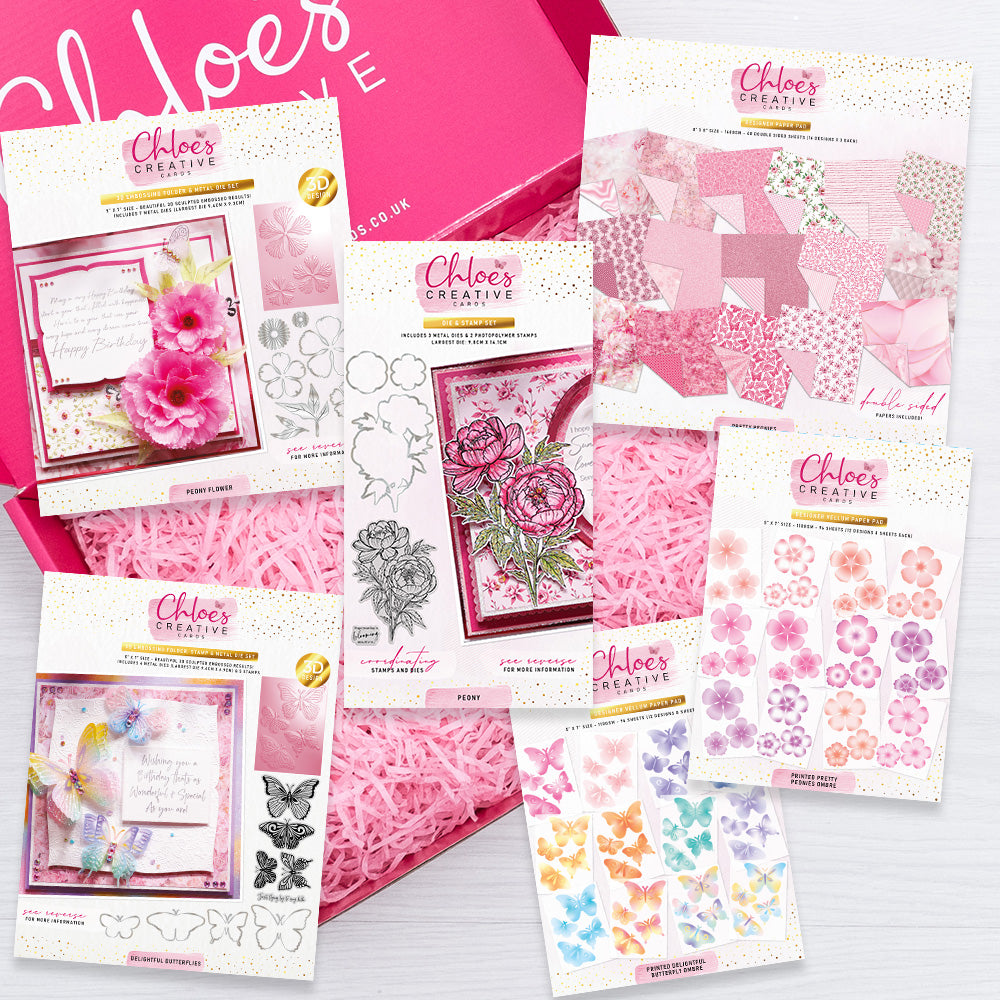Chloe's Creative Cards Peony Collection - I NEED IT ALL