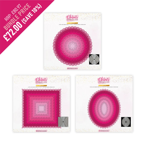 Chloes Creative Cards 8x8 Decorative Dies - I NEED IT ALL