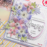 Chloe's Creative Cards Die &amp; Stamp - Erstaunlicher, schöner, lieblicher Sentiment Builder