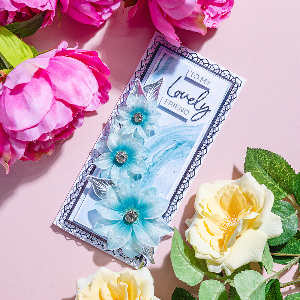 Chloe's Creative Cards Metall-Stanzset – DL-Dekor-Rechtecke
