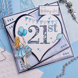 Chloe's Creative Cards Metal Die Set - Large Numbers