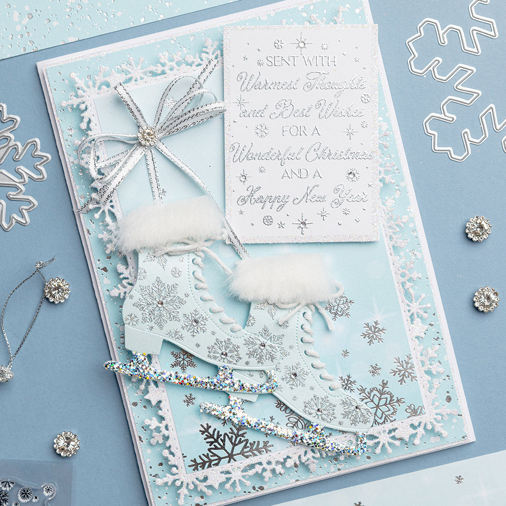 Chloe's Creative Cards Photopolymer-Stempelset (A7) – Herzlichste Gedanken und beste Wünsche