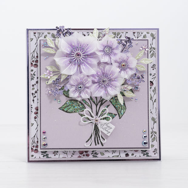 Chloes Creative Cards Die & Stamp - Beautiful Bouquet Blossom