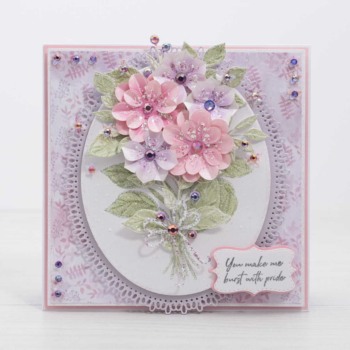 Ensemble de matrices en métal Chloes Creative Cards - Magnifique feuillage de bouquet