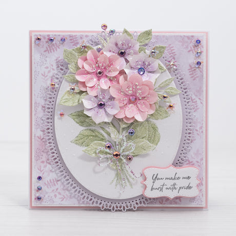 Ensemble de matrices en métal Chloes Creative Cards - Magnifique feuillage de bouquet