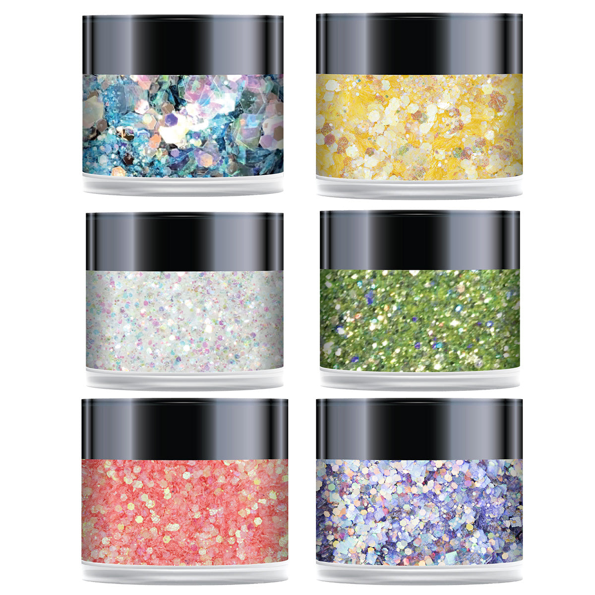 Chloe's Creative Cards Botanical Blooms Sparkelicious Glitter Collection