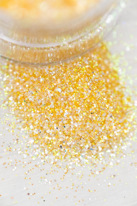 Peach Melba Sparkelicious Glitter 1/2oz Glas