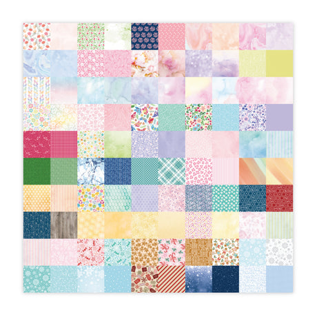 Chloe's Creative Cards 8x8 Designer Printed Paper Pad - Best of Bumper Collection