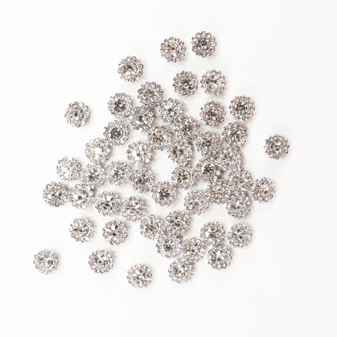 Chloes Creative Cards - Sparklers - 10mm Round Silver