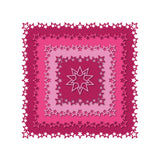 Chloe's Creative Cards Metal Die Set - 6x6 Star Squares