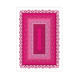 Ensemble de matrices en métal Chloes Creative Cards - Rectangle décoratif 5x7