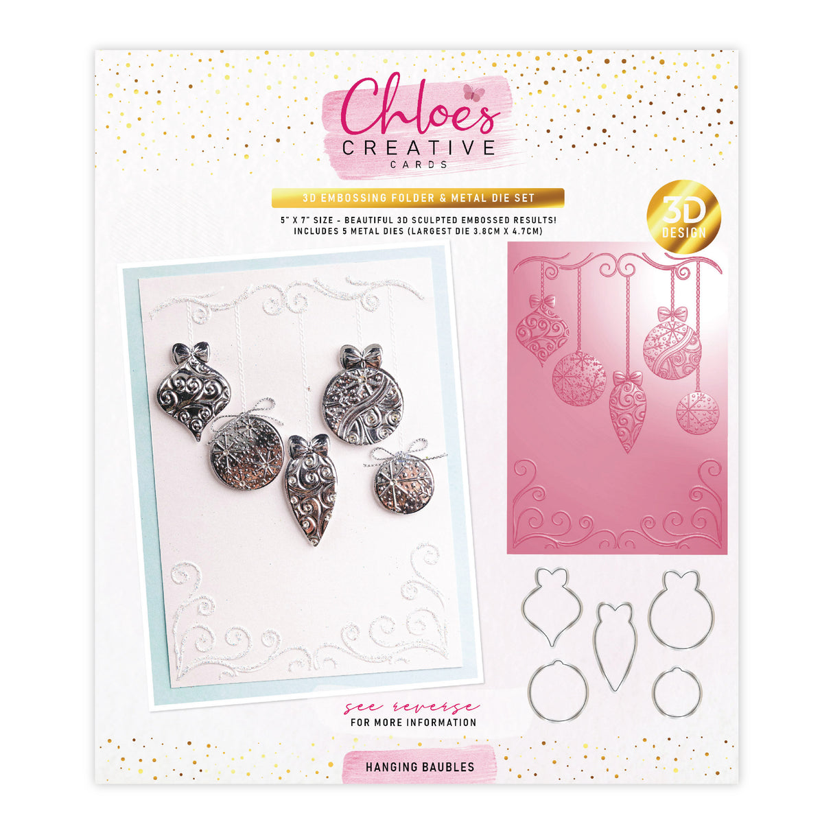 Chloe's Creative Cards Gilded Christmas Collection - I NEED IT ALL