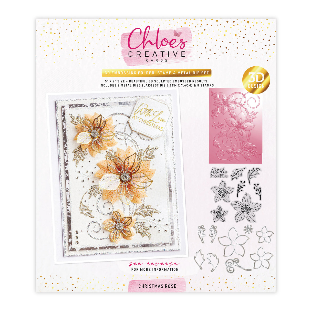Chloe's Creative Cards Gilded Christmas Collection - I NEED IT ALL