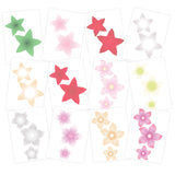 Chloe's Creative Cards Designer Printed Vellum Pad (5x7) - Christmas Flower Ombre