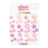 Chloe's Creative Cards Designer Printed Vellum Pad (5x7) - Pretty Peonies Ombre