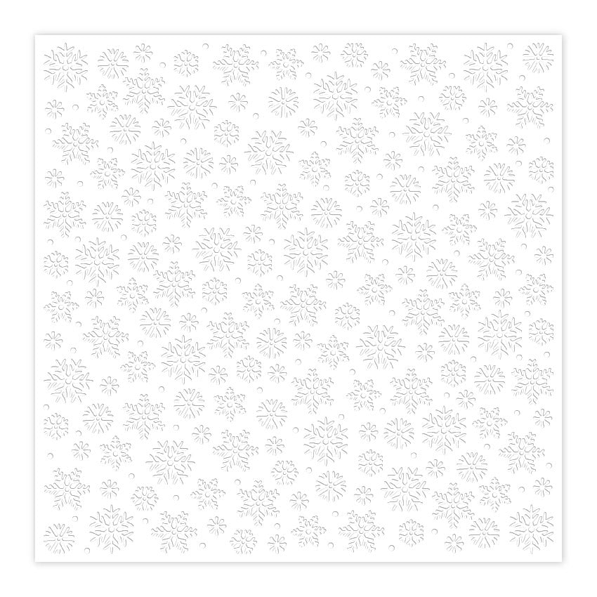 Cartes créatives de Chloé - Dossier de gaufrage 2D 8x8" - Blizzard